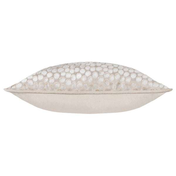 Hoem Lanzo Piped Velvet Cut Cushion Cover