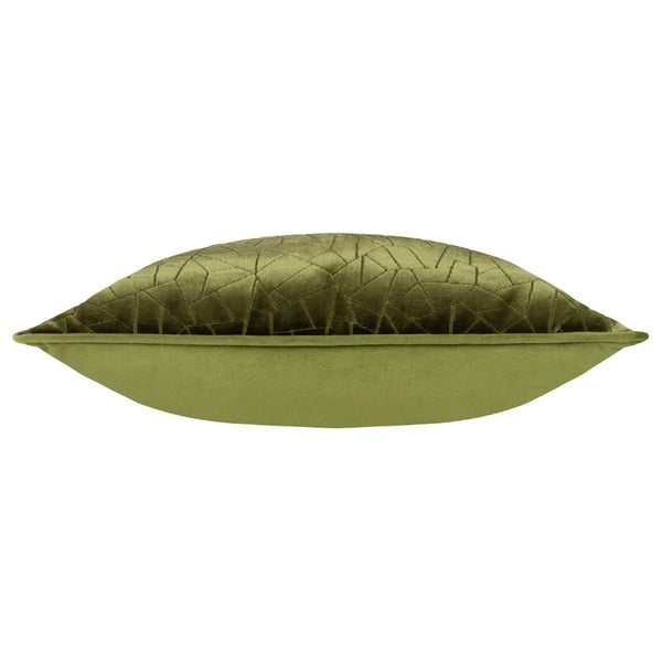 Hoem Malans Piped Velvet Cut Cushion Cover