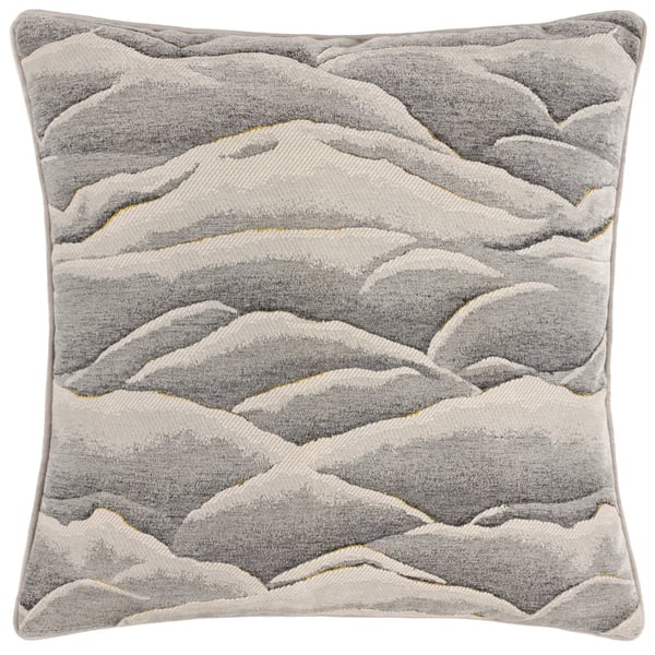 Paoletti Stratus Piping Detail Jacquard Cushion Cover