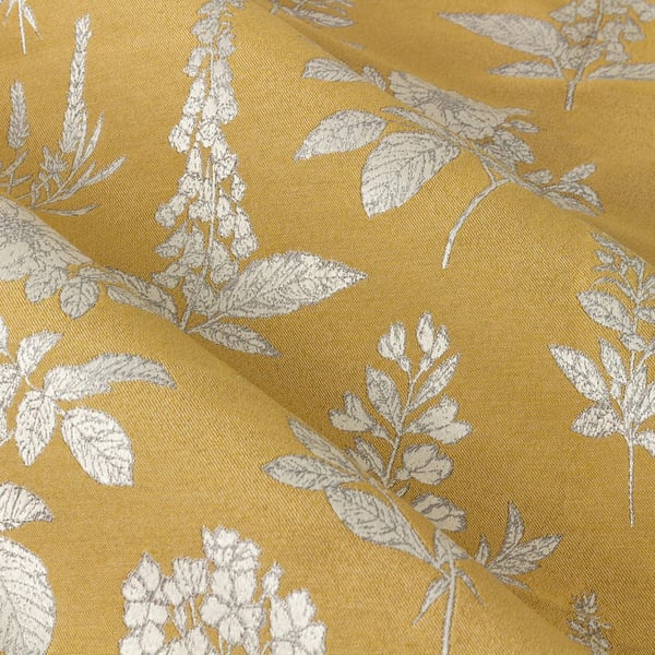 Wylder Nature Sophia Jacquard Floral Eyelet Curtains
