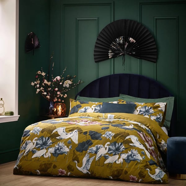 Wylder Tropics Kushiro Exotic Sateen Duvet Cover Set