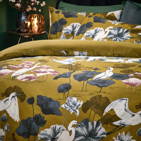 Wylder Tropics Kushiro Exotic Sateen Duvet Cover Set