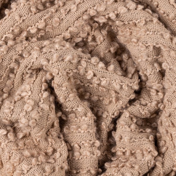 Hoem Arvo Bouclé Fringe Throw