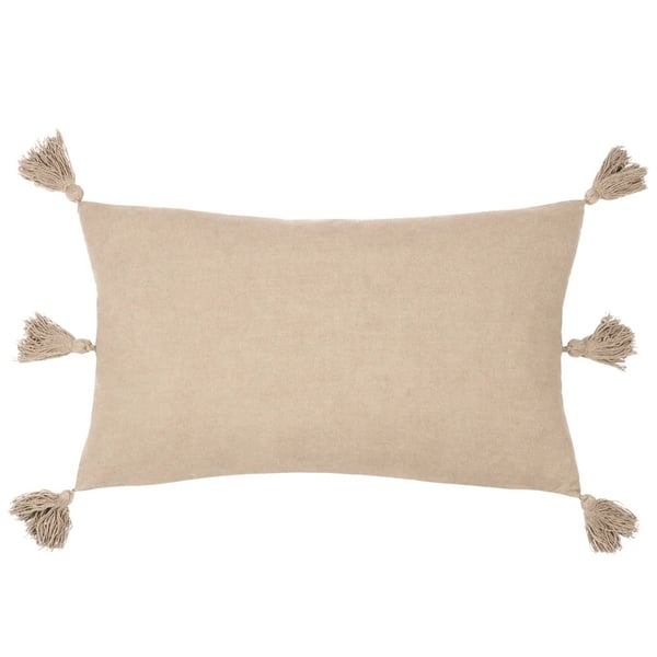 Yard Folis Embroidered Cushion Cover