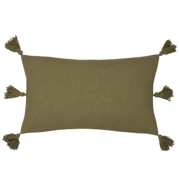 Yard Folis Embroidered Cushion Cover