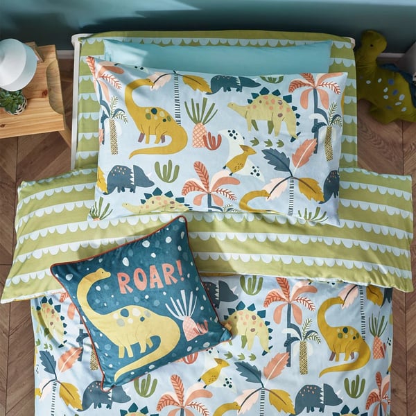 Little Furn Dinos Scandi Duvet Cover Set