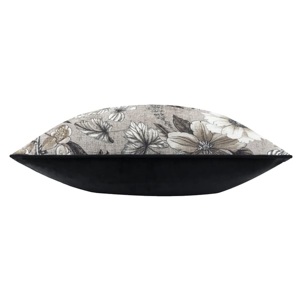 Wylder Harlington Botany Piped Velvet Floral Cushion Cover