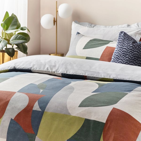Hoem Siresa Geometric Duvet Cover Set