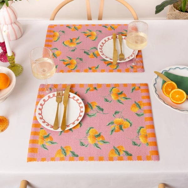 Furn Oranges -pöytätabletti (4 kpl:n pakkaus)