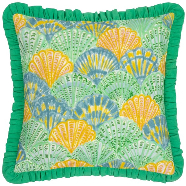 Furn Frill Clamshell Cushion Cover