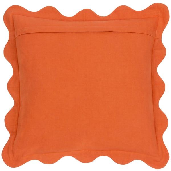 Furn Scalloped Coral Cushion Cover