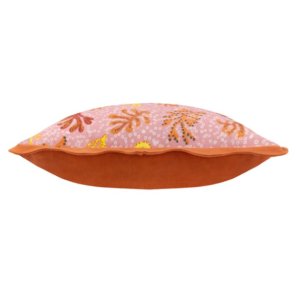 Furn Scalloped Coral Cushion Cover