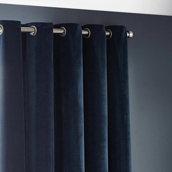 Yard Chenille-samettiset rengasverhot