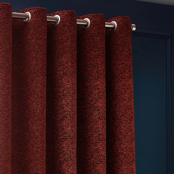 Paoletti New Galaxy Chenille Eyelet Curtains