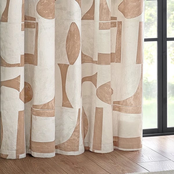 Hoem Carro Abstract Eyelet Curtains
