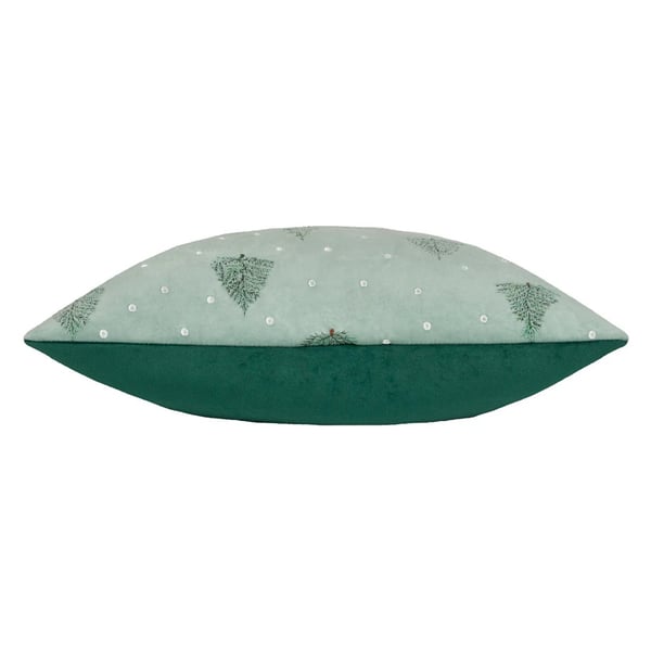 Furn Evergreen Classic Tree Embroidered Cushion Cover