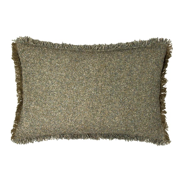 Yard Doze Reversible Fringe Cushion Cover Yard Doze Reversible Fringe Cushion Cover