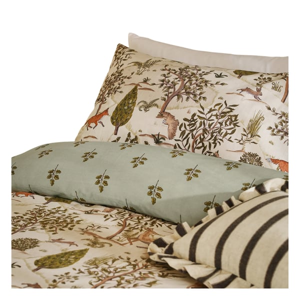 Wylder Fable Reversible Printed Duvet Cover Set