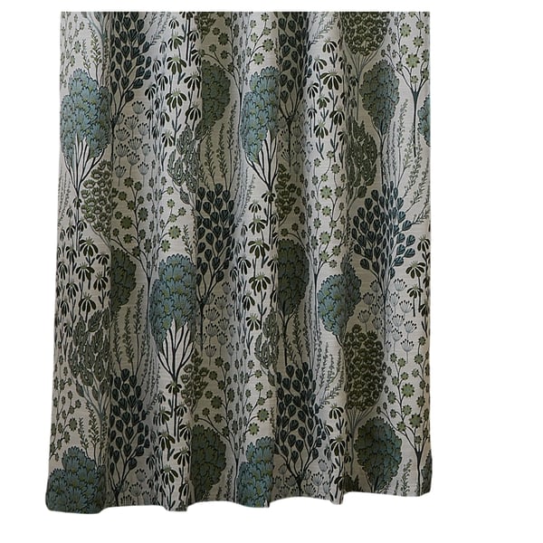 Wylder Ophelia Lined Floral Pencil Pleat Curtains