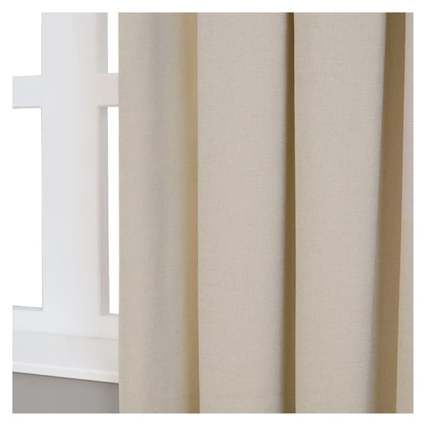 Furn Chenille Lined Pencil Pleat Curtains