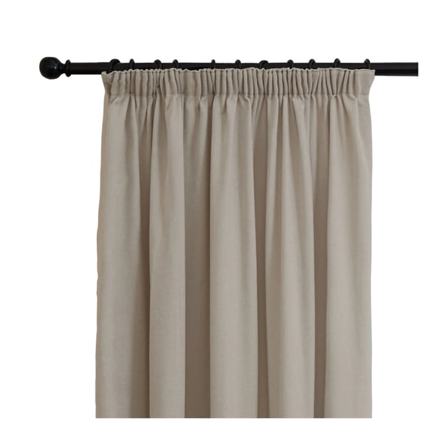 Furn Chenille Lined Pencil Pleat Curtains