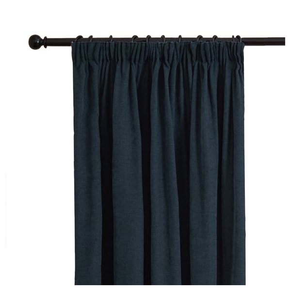 Furn Chenille Lined Pencil Pleat Curtains