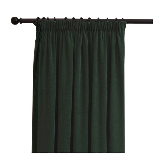 Furn Chenille Lined Pencil Pleat Curtains
