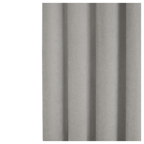 Furn Chenille Lined Pencil Pleat Curtains