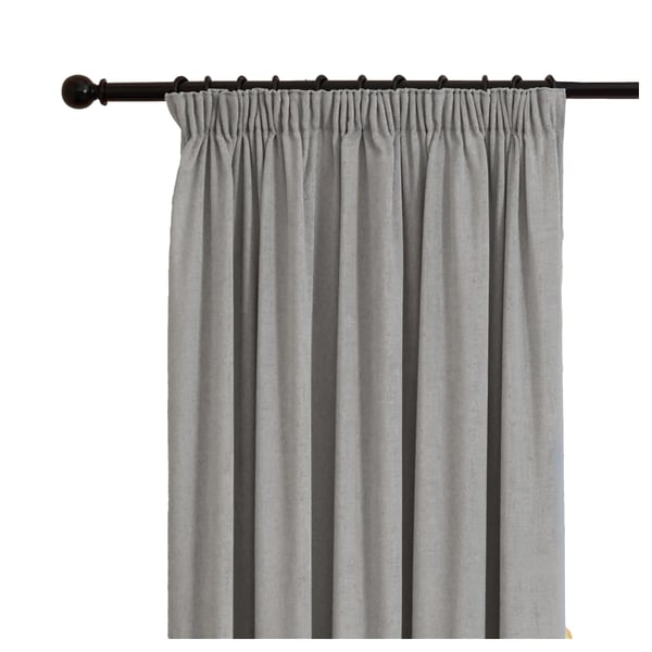 Furn Chenille Lined Pencil Pleat Curtains