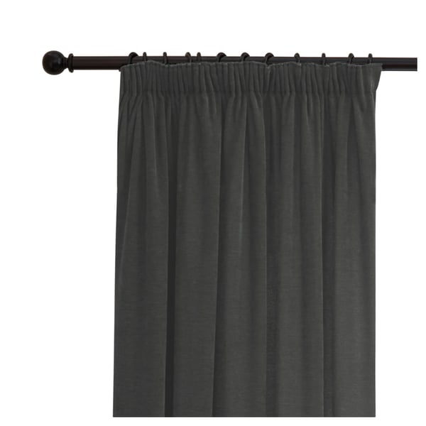 Furn Chenille Lined Pencil Pleat Curtains