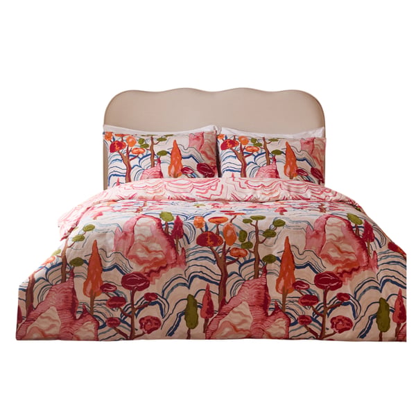 Furn Terra Nova Reversible Printed Duvet Cover Set