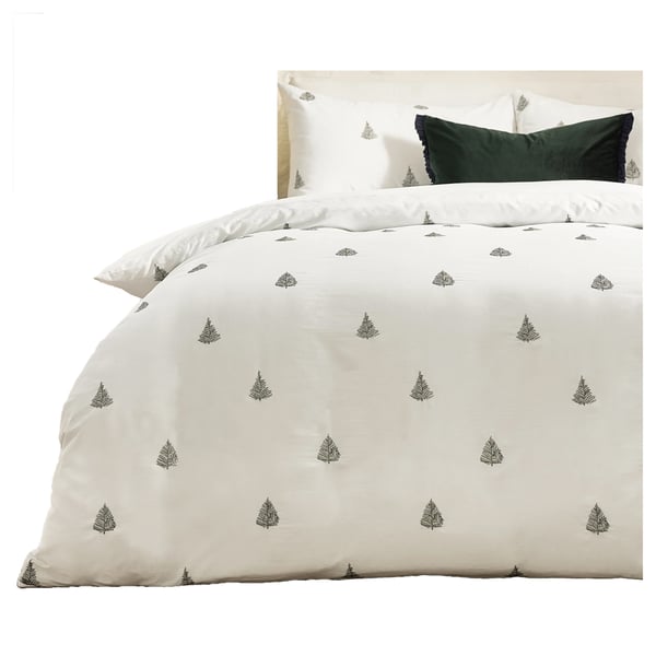 Wylder Ultimate Reversible Velvet Embroidered Duvet Cover Set