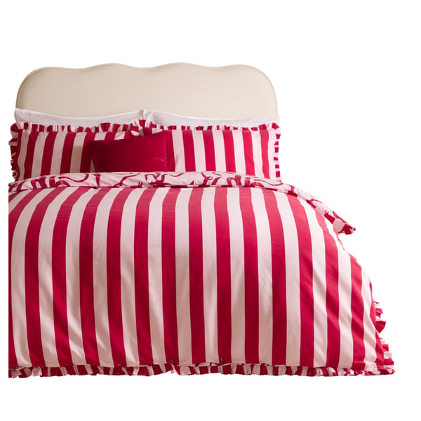 Furn Lavieen Bows Reversible Duvet Cover Set
