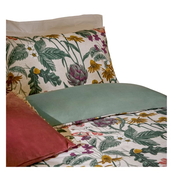 Wylder Florapedia Reversible Floral Duvet Cover Set