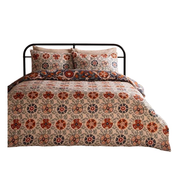 Furn Kinfolk Reversible Printed Duvet Cover Set