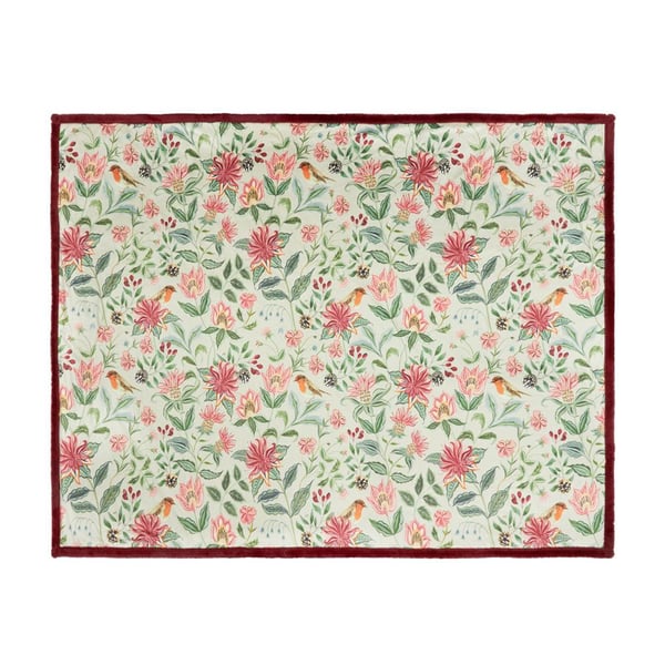 Wylder Beatrice Velvet Floral Throw