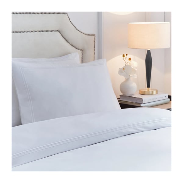 Paoletti Elara Reversible Cotton Embroidered Duvet Cover Set