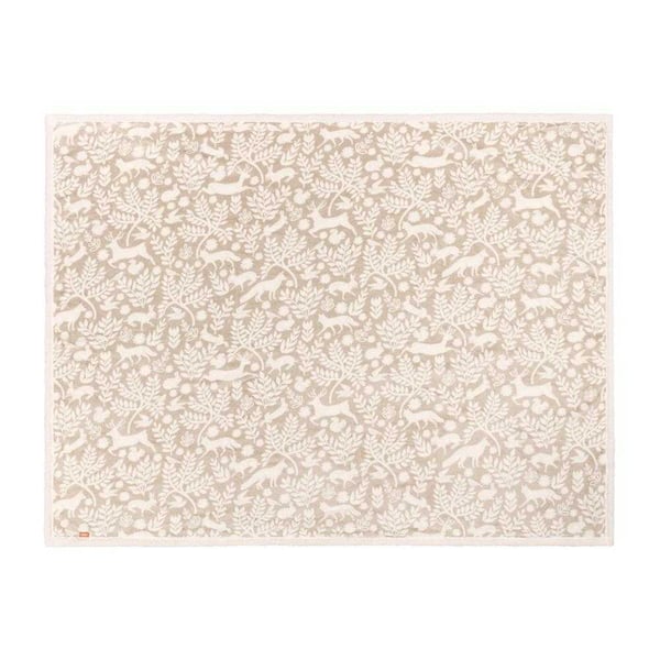 Furn Skandi Sherpa Fleece Woodland Throw