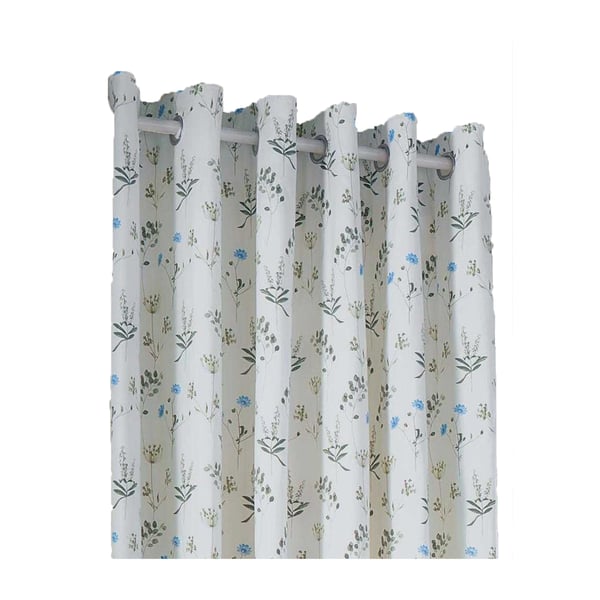 Furn Lined Meadow Eyelet Curtains