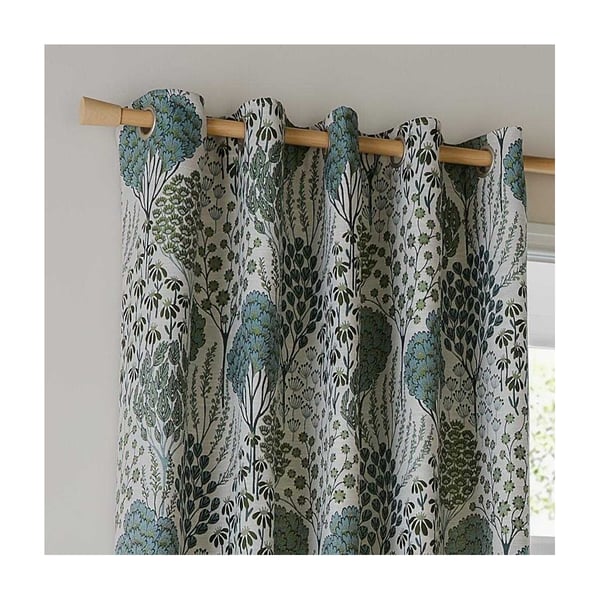 Wylder Ophelia Jacquard Floral Eyelet Curtains