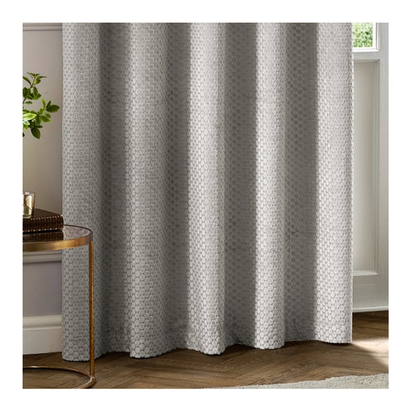 Furn Neptune Velvet Eyelet Curtains