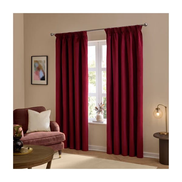 Furn Ultimate Velvet Pencil Pleat Curtains