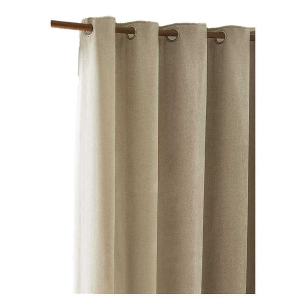 Furn Heavy Chenille Eyelet Curtains