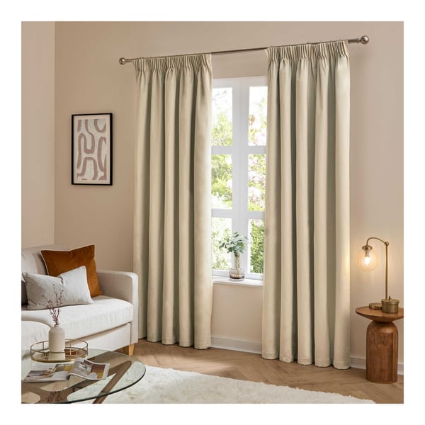 Furn Ultimate Velvet Pencil Pleat Curtains
