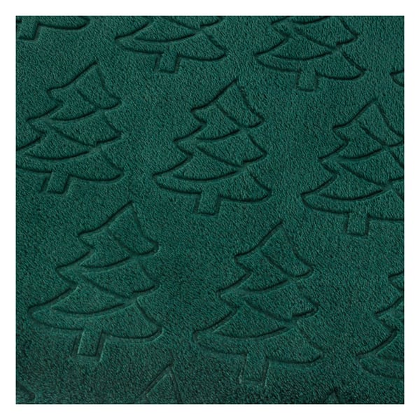 Furn Festive Fleece Trees Christmas Throw