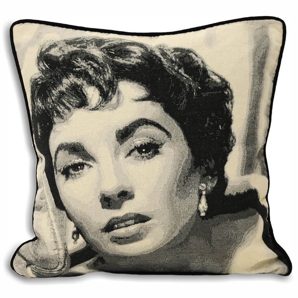 Riva Home Hollywood Elizabeth Taylor Cushion Cover