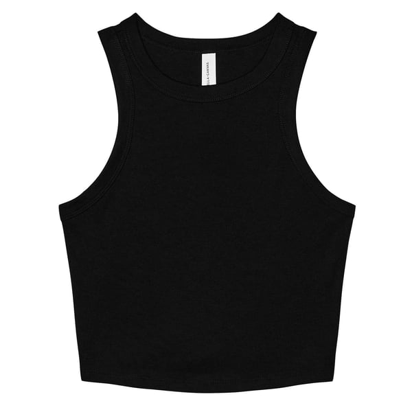 Bella + Canvas Womens/Ladies Micro-Rib Racer Tank Top Bella + Canvas Womens/Ladies Micro-Rib Racer Tank Top