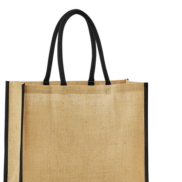 Westford Mill Classic Starched Jute Tote Bag