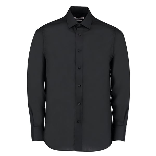 Kustom Kit Mens Business Tailored Long-Sleeved Shirt