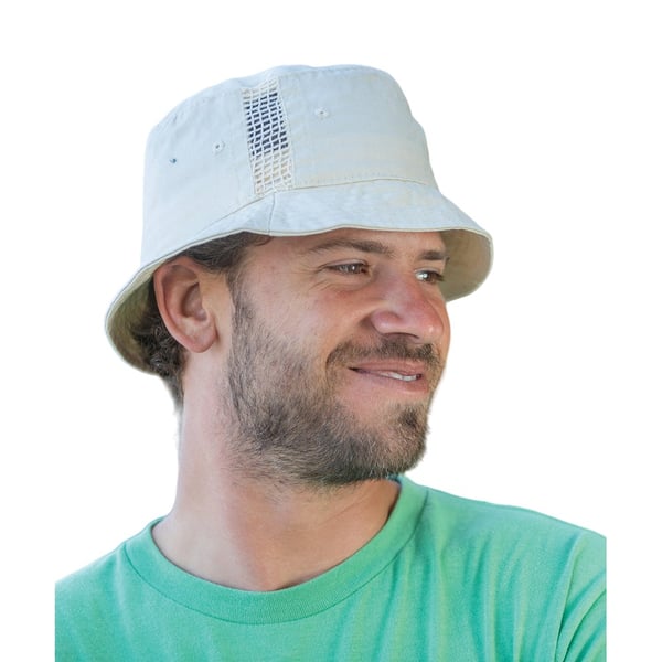 Result Headwear Deluxe Washed Cotton Side Panels Bucket Hat